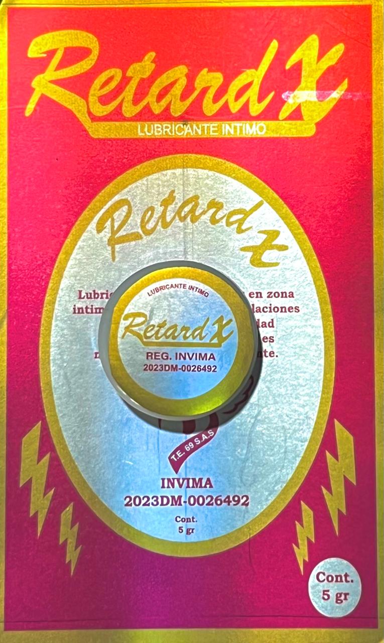 RETARDEX 5 GR CON INVIMA