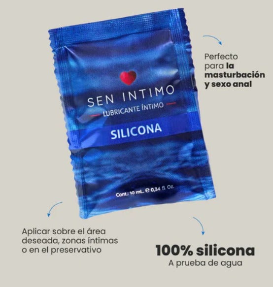 LUBRICANTE SILICONA SACHET X 10ML SEN